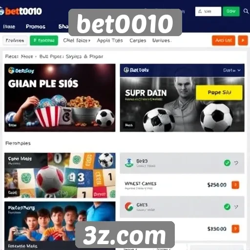 Avaliação das promoções e bônus oferecidos pelo bet0010